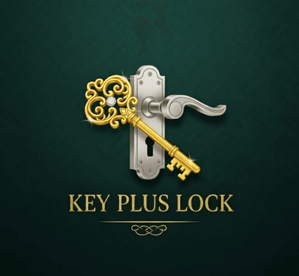 Key Plus Lock Logo